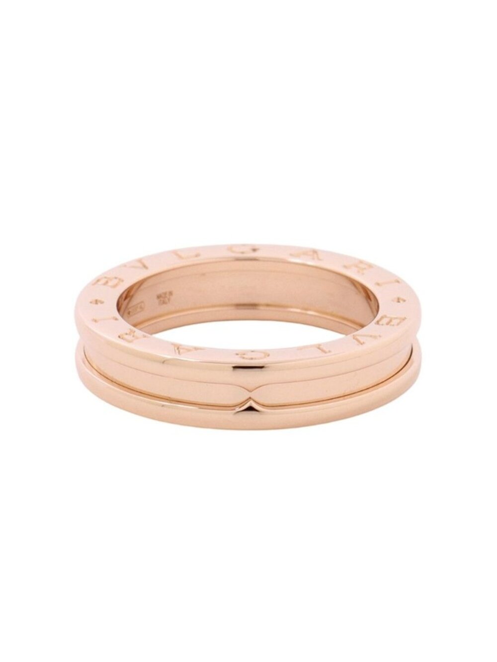 Bvlgari Ring B.zero1 Band 18k Pink Gold